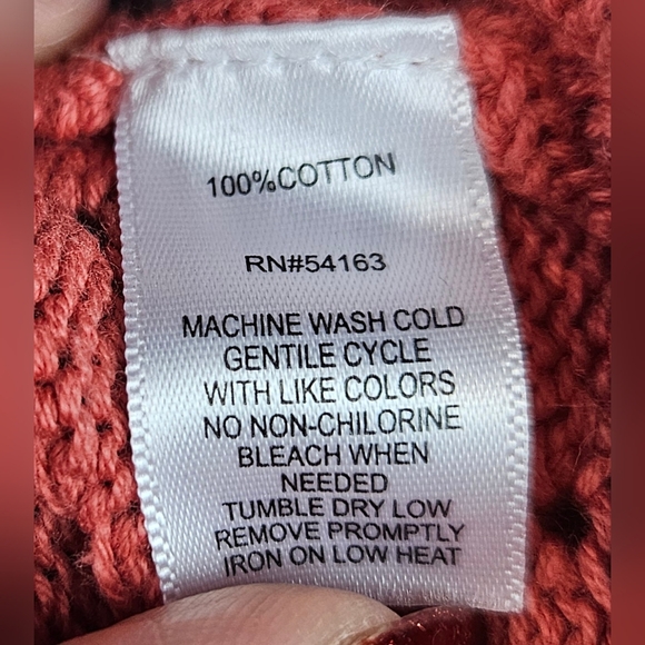 Marc New York Womens Knit Ruffle Sweater Faded Rose S Coquette Feminine‎ Boho - Picture 6 of 6